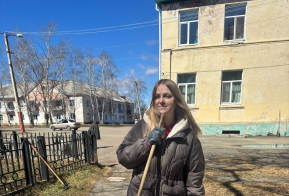 Члены молодежного совета при главе Эльбанского городского поселения  приняли участие в краевом субботнике 👍
