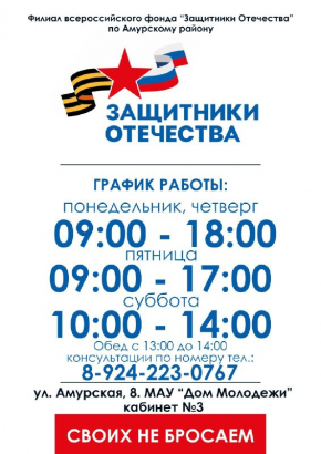Поддержка семей участников СВО